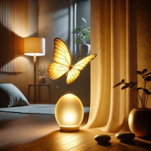 Bướm vàng bay vào nhà