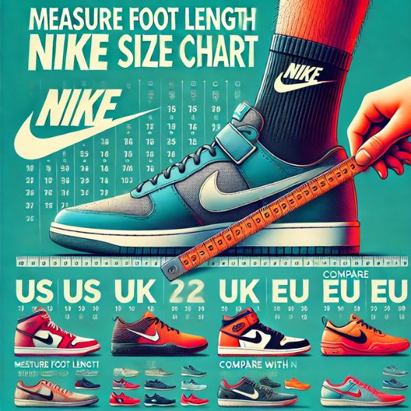 Cách chọn size giày Nike