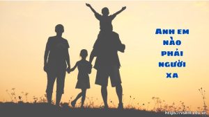 Ý nghĩa của bài ca dao “Anh em nào phải người xa” siêu hay