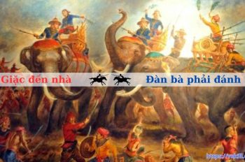 Thông điệp từ câu tục ngữ “Giặc đến nhà, đàn bà phải đánh”