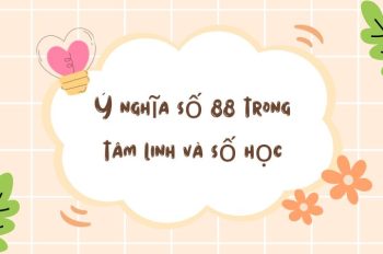 Ý nghĩa số 88 là gì? Giải mã số 88 trong phong thủy