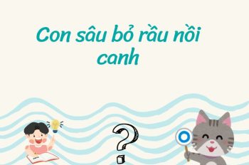 Con sâu bỏ rầu nồi canh Ý nghĩa và bài học từ câu tục ngữ